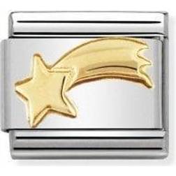 Nomination Shooting Star Charm - Silver/Gold