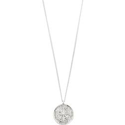 Pilgrim Gerda Necklace - Silver/Transparent