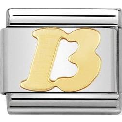 Nomination Composable Classic Charm - Silver/Gold