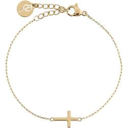 Edblad Spirit Cross Bracelet - Gold