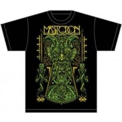 Mastodon Devil (on Black) Mens T Shirt: