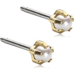 Blomdahl Pearl Titanium Ørestikker 15-1303-59