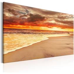 Arkiio Beach Beatiful Sunset II 90x60 Tavla 90x90cm