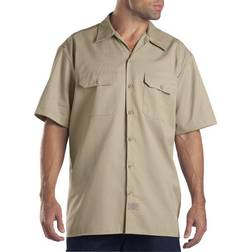 Dickies Heren Lange Mouw Werk Shirt - Desert Sand