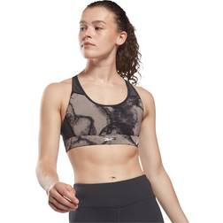 Reebok Lux Racer Jacquard Sports Bra