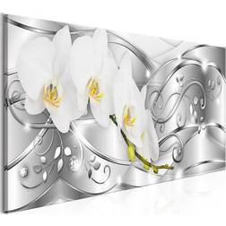 Arkiio Flowering (1 Part) Narrow Silver 135x45 Tavla