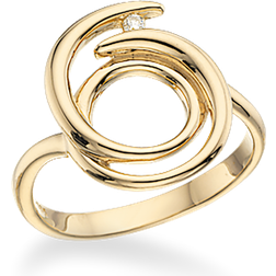 Scrouples Karat Ring med Brillant 0,027 Carat W/SI