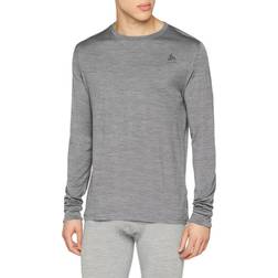 Odlo T-shirt Performance Wool Merino Warm Pour Homme - Grey