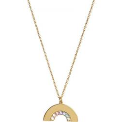 Olivia Burton Rainbow Necklace - Gold/Multicolour