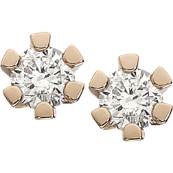 Scrouples Vida Earrings - Gold/Diamonds
