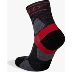 Hilly Trail Anklet Cushioning Black/Red Socks