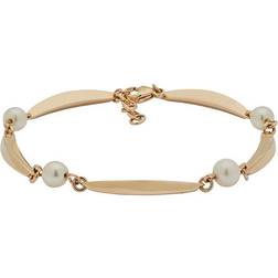 Siersbøl Siersbøl Banan & Perle armbånd sølv, 16,5