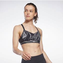 Reebok Lux Strappy Sports Bra - Marineblå