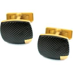 Guess Stylish Cufflinks - Gold/Black
