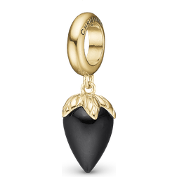 Christina Jewelry Drop Charm - Gold/Chalcedony