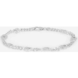 IX Studios Rock Curb Armband - Silver