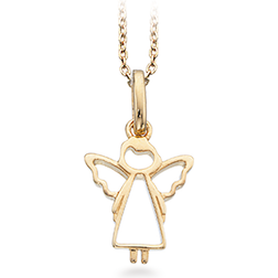 Scrouples Angel Necklace - Gold