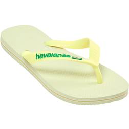 Havaianas Brasil Flip Flops - Lime Green