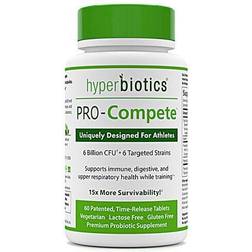 Hyperbiotics PRO-Compete 60 Time Release Tablets 60