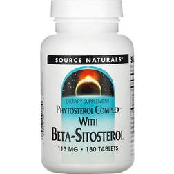 Source Naturals Phytosterol Complex with Beta-Sitosterol 113 mg 180 Tablets