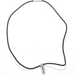 Xenox X1106 Necklace - Black/Silver