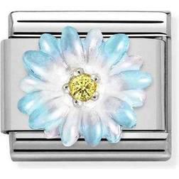 Nomination Classic Flower with CZ Charm