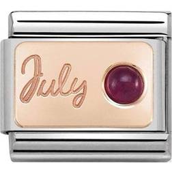 Nomination Classic Rose July Birthstone Charm
