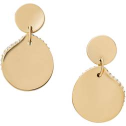 Skagen Kariana Stud Earrings - Gold/Transparent