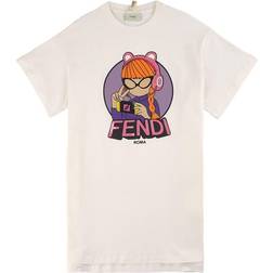 Fendi Printed Cotton Jersey T-shirt