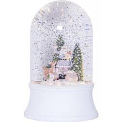 Star Trading Winter Dome Snowman White Julpynt 19cm