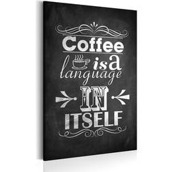 Arkiio Coffee Language 40x60 Tavla