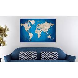 Arkiio Dark Blue Trail 90x60 Tavla