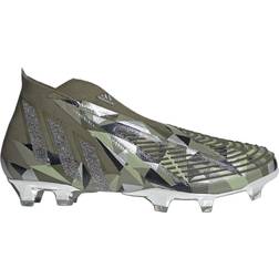 Adidas Predator Edge Crystal + FG M - Focus Olive/Silver Metallic/Magic Lime