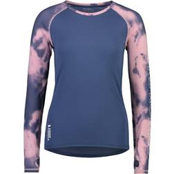 Mons Royale Bella Tech LS Denim Tie Dye