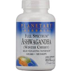 Planetary Herbals Full Spectrum Ashwagandha 570 mg 120 Tablets