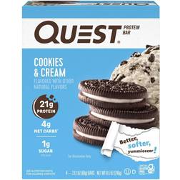 Quest Nutrition Protein Bar Cookies & Cream 60g 4 pcs