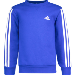 Adidas Kinder Sweatshirt LK 3S Crew Neck - Blau