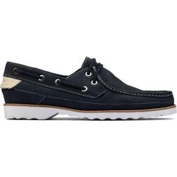 Clarks Wallabee Blue Suede Male