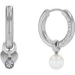 Calvin Klein Huggie Gift Set - Silver