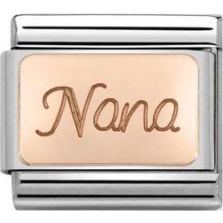Nomination Composable Classic Nana Link - Silver/Rose Gold