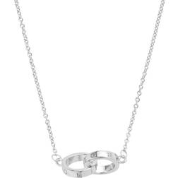 Olivia Burton Interlink Necklace - Silver