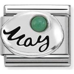 Nomination SilverShine May Emerald 330505-05