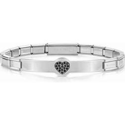 Nomination Trendsetter Steel CZ Heart Bracelet