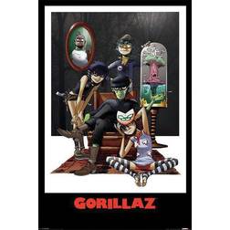 Close Up Gorillaz Plakat 61x91.5cm