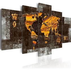 Arkiio Hidden Treasure (World Map) 100x50 Tavla 100x50cm