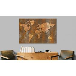 Arkiio Rusty World 90x60 Tavla