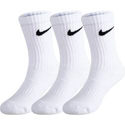 Nike Kid's Dri-Fit Crew Socks 3-pack - White (UN0012-001)