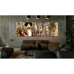 Arkiio Judith and Flowers (1 Part) Narrow 135x45 Tavla