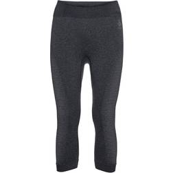 Odlo Damen Leggings Performance Eco Warm 3/4 Tights - Schwarz
