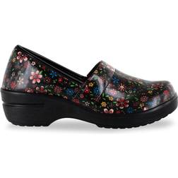 Easy Works Laurie (Women's) Black/Multi/Heart/Patent